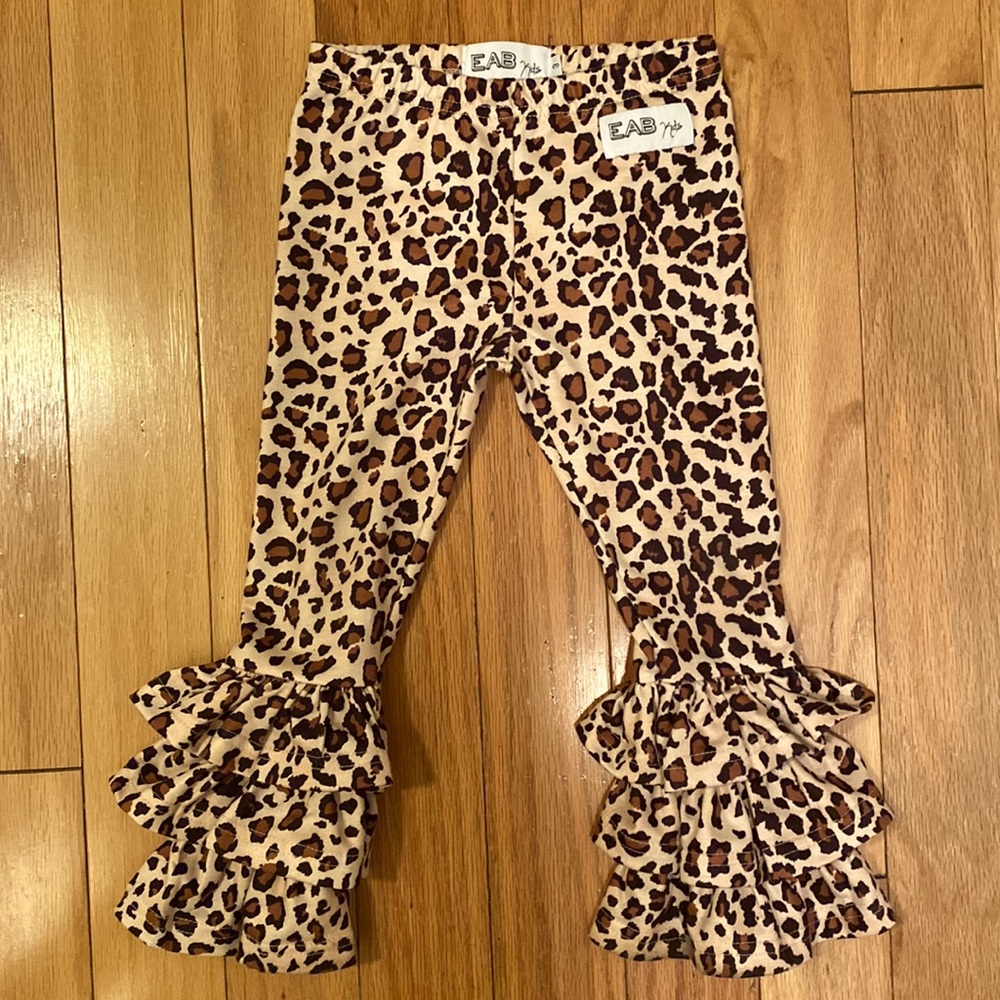 Toddler ruffle leggings